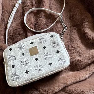 Used authentic MCM small camera bag